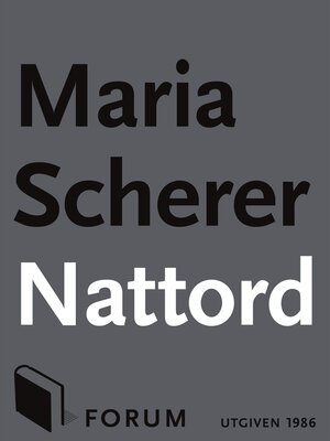 cover image of Nattord